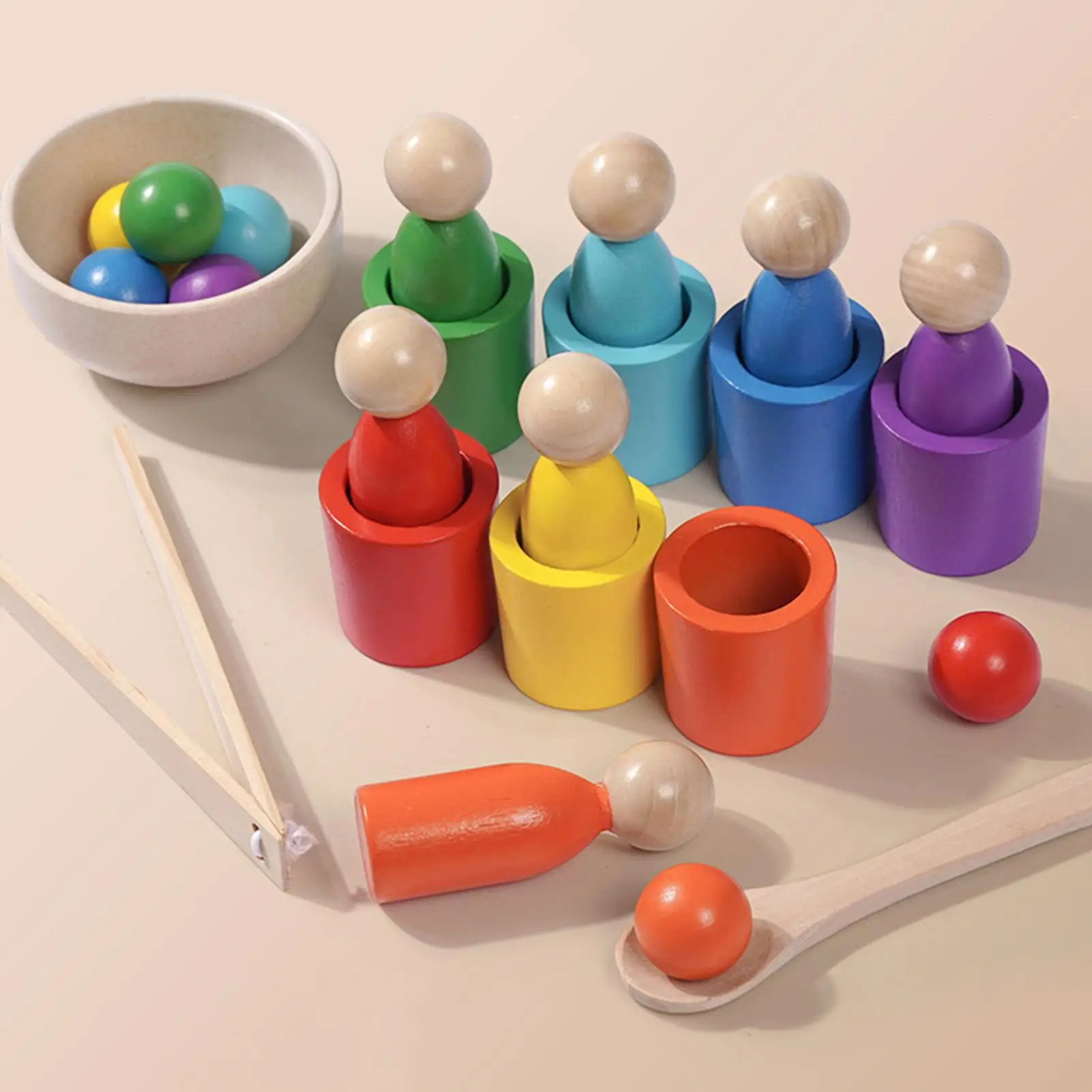 Color Sorting Cups Educational Preschool Toy Color Sorting Toys for Kids Boys Girls for Home, Nursery, Kindergarten, Classroom
Color Sorting Cups Educational Preschool Toy Color Sorting Toys for Kids Boys Girls for Home, Nursery, Kindergarten, Classroom