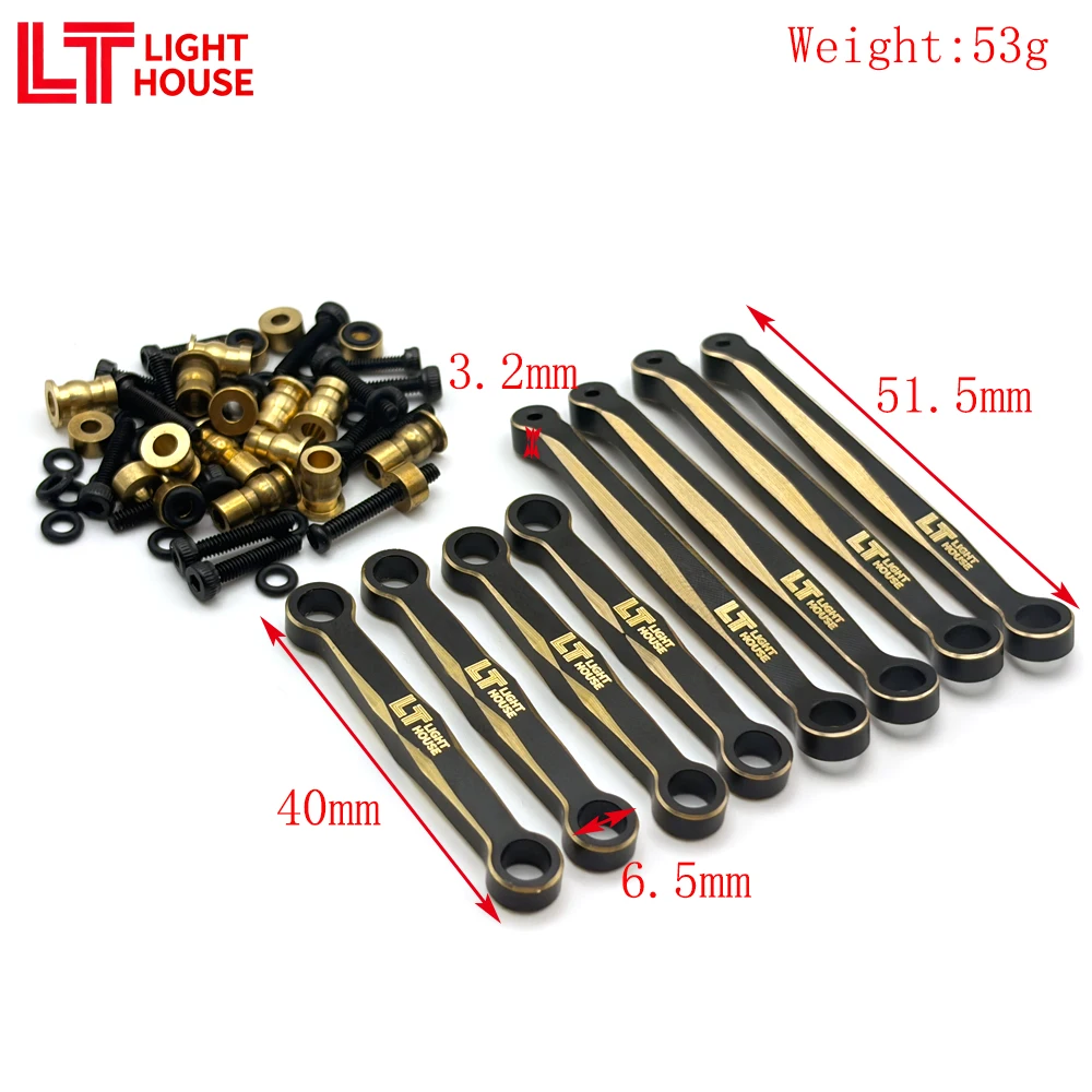 LIGHT HOUSE Brass Rods for Team AE Enduro24 Crawler Car 8pcs/set
LIGHT HOUSE Brass Rods for Team AE Enduro24 Crawler Car 8pcs/set