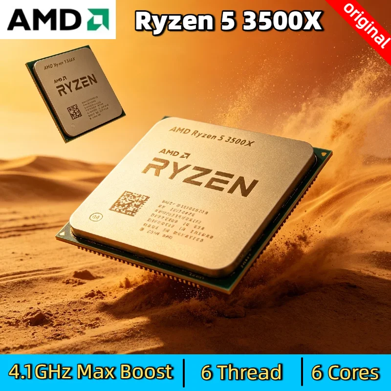 Six Core Six Thread AMD Ryzen 5 3500X R5 3500X 3.6GHz CPU Processor 7NM 65W L3 32M Socket AM4 Without Package Pro Max
Six Core Six Thread AMD Ryzen 5 3500X R5 3500X 3.6GHz CPU Processor 7NM 65W L3 32M Socket AM4 Without Package Pro Max