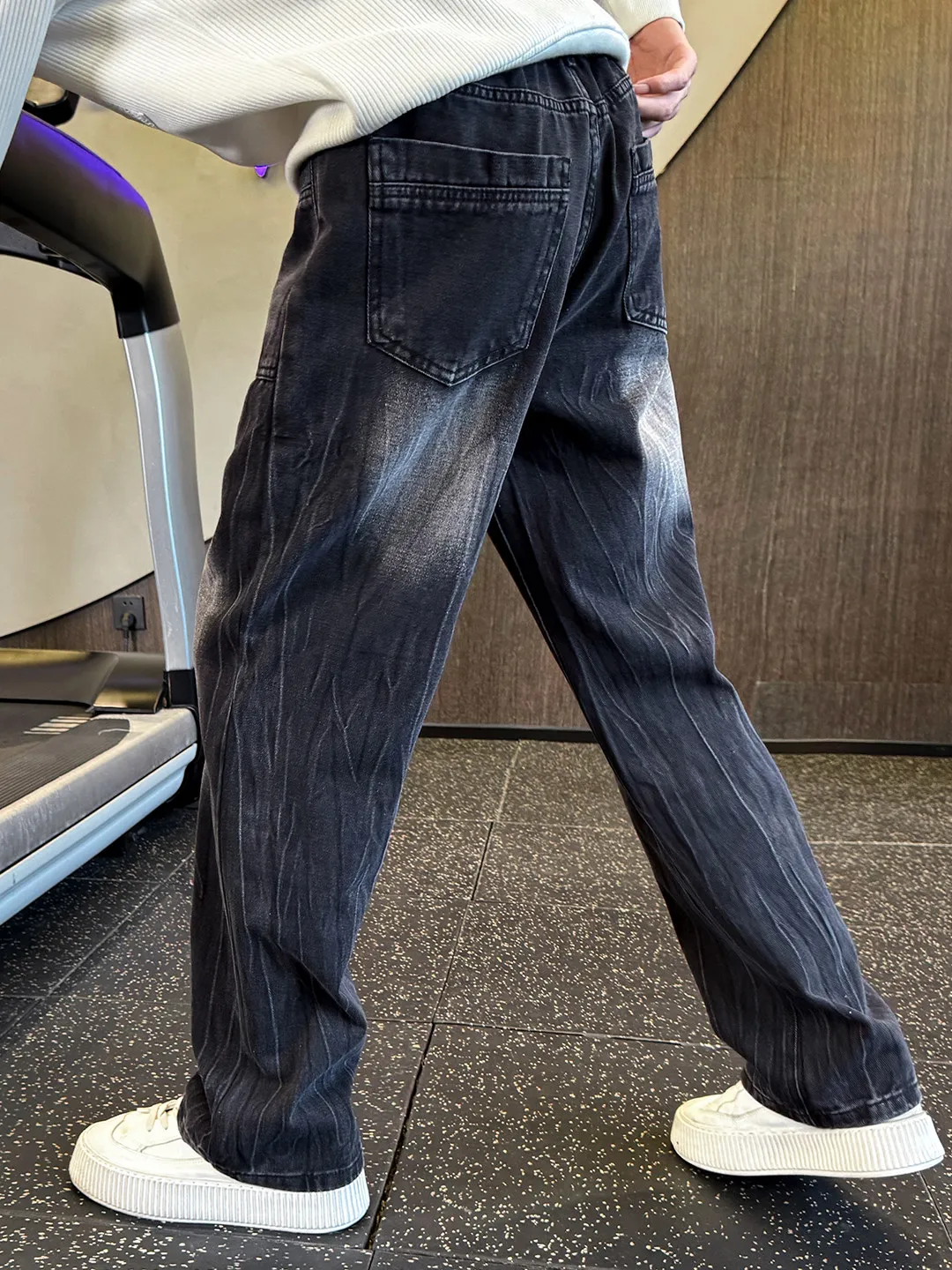 Мужские джинсы American High Street с принтом «Молния», осенне-зимние, новые, повседневные, свободные, прямые, длинные брюки
Мужские джинсы American High Street с принтом «Молния», осенне-зимние, новые, повседневные, свободные, прямые, длинные брюки