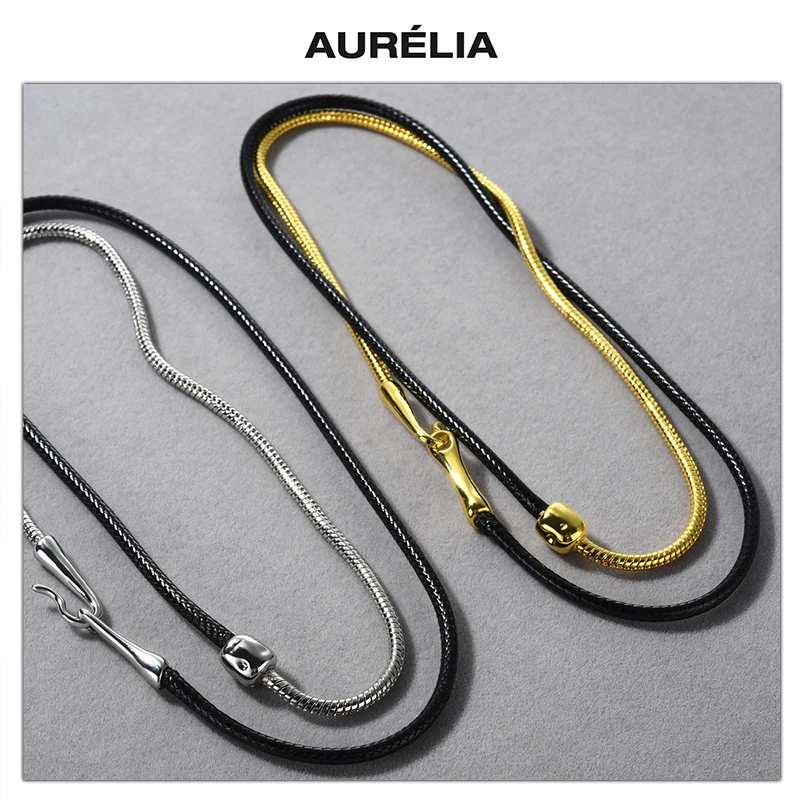 Europe Fashion Cowhide Snake Bone Chain Gold Silver Necklace Women Minimalist Jewelry Everyday
Europe Fashion Cowhide Snake Bone Chain Gold Silver Necklace Women Minimalist Jewelry Everyday