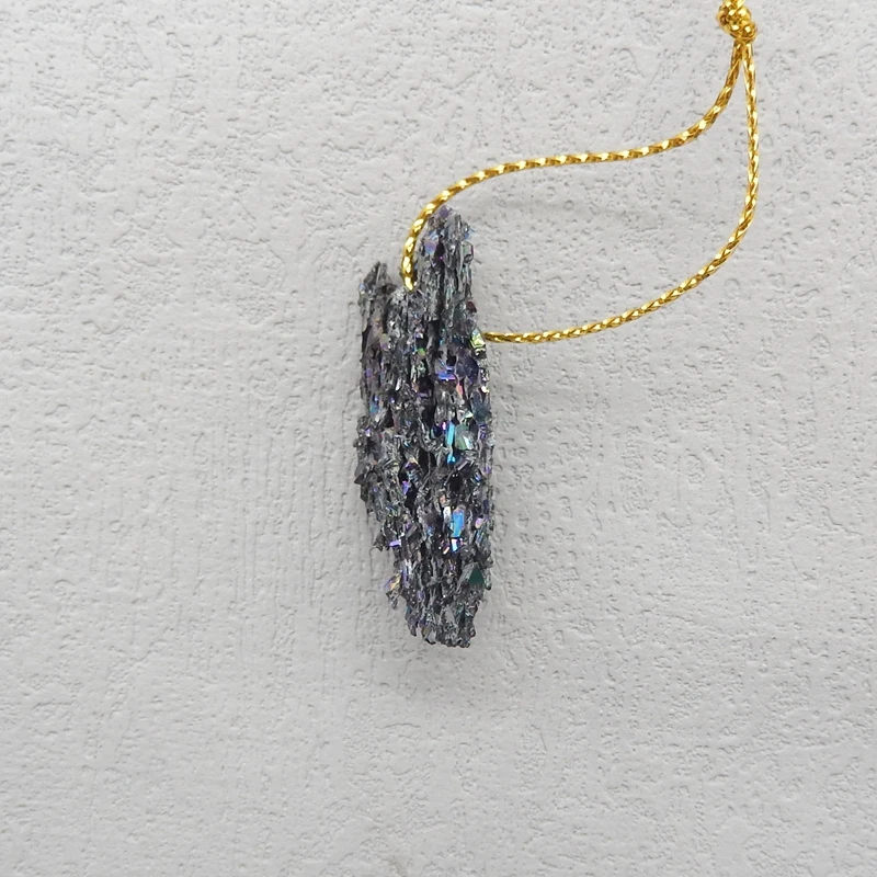 Natural Stone Nugget Drusy Rainbow Pyrite Gemstone Fashion Jewelry DIY Making Accessories for Women 35x10mm 2.3g
Natural Stone Nugget Drusy Rainbow Pyrite Gemstone Fashion Jewelry DIY Making Accessories for Women 35x10mm 2.3g