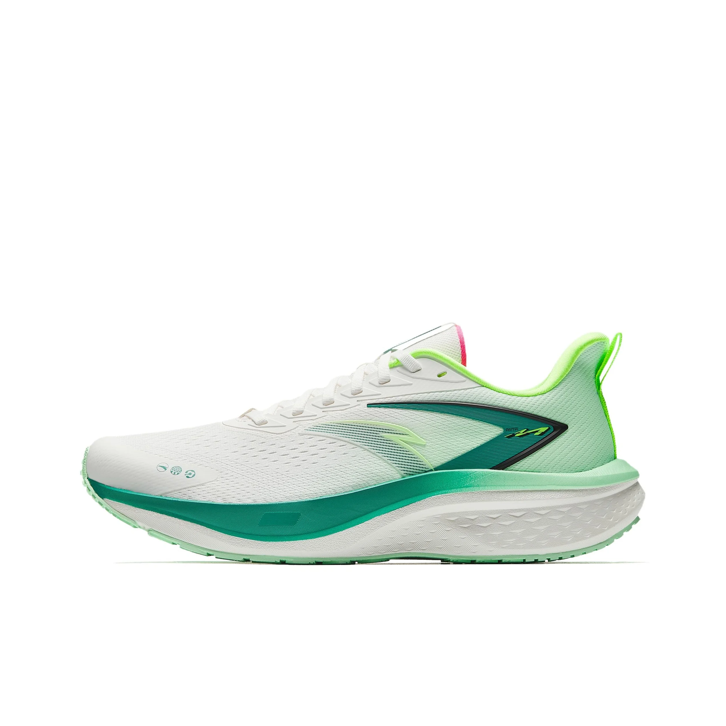 Anta Mach 5SE Slip Resistant, Abrasion Resistant, Breathable Low top Casual Running Shoes Men's White Green 112515582-9
Anta Mach 5SE Slip Resistant, Abrasion Resistant, Breathable Low top Casual Running Shoes Men's White Green 112515582-9