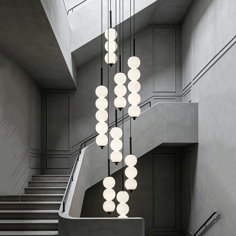 Modern Simple Home Lighting Fixtures, Staircase Chandelier, Living Room Chandelier, Dining Room Indoor Pendant Lamp for Home Dec
Modern Simple Home Lighting Fixtures, Staircase Chandelier, Living Room Chandelier, Dining Room Indoor Pendant Lamp for Home Dec