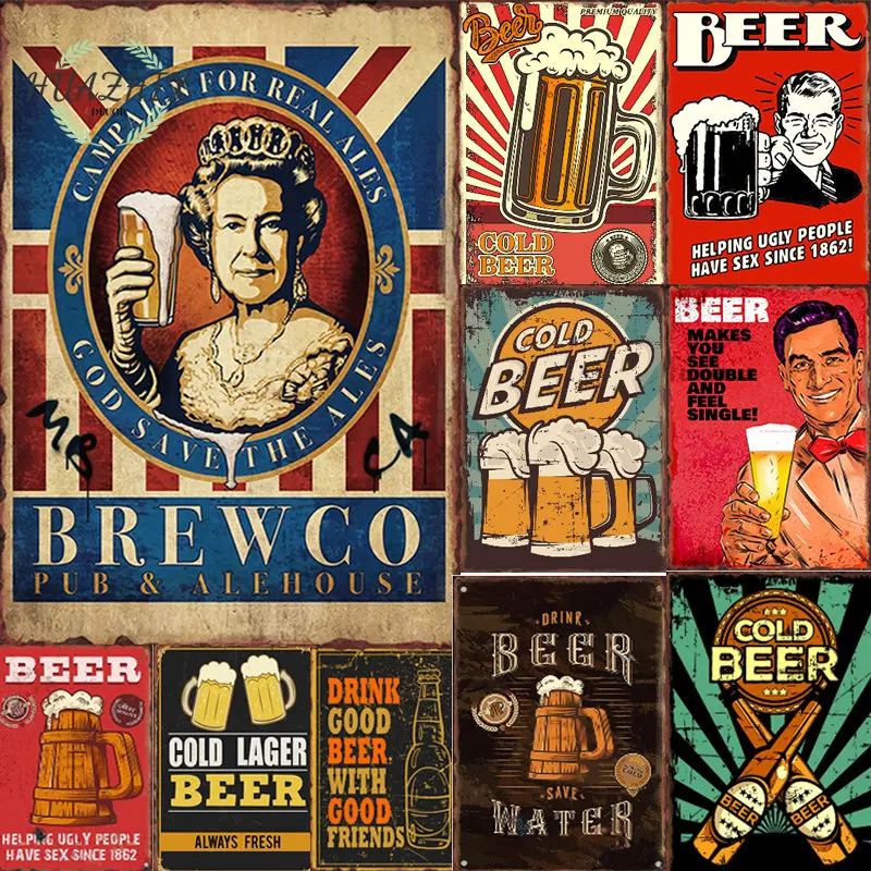 Cold Beer Vintage Metal Tin Sign Poster Drink Retro Bar Club Pub Wall Art Decoration Plate for Modern Home Decor Aesthetic Gifts
Cold Beer Vintage Metal Tin Sign Poster Drink Retro Bar Club Pub Wall Art Decoration Plate for Modern Home Decor Aesthetic Gifts