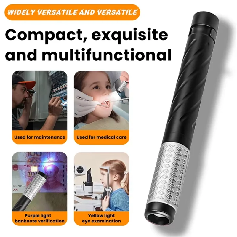 AWAH Pen Light Flashlights LED Pocket Bright 3-Color Waterproof For Outdoor Inspection Work Emergency
AWAH Pen Light Flashlights LED Pocket Bright 3-Color Waterproof For Outdoor Inspection Work Emergency