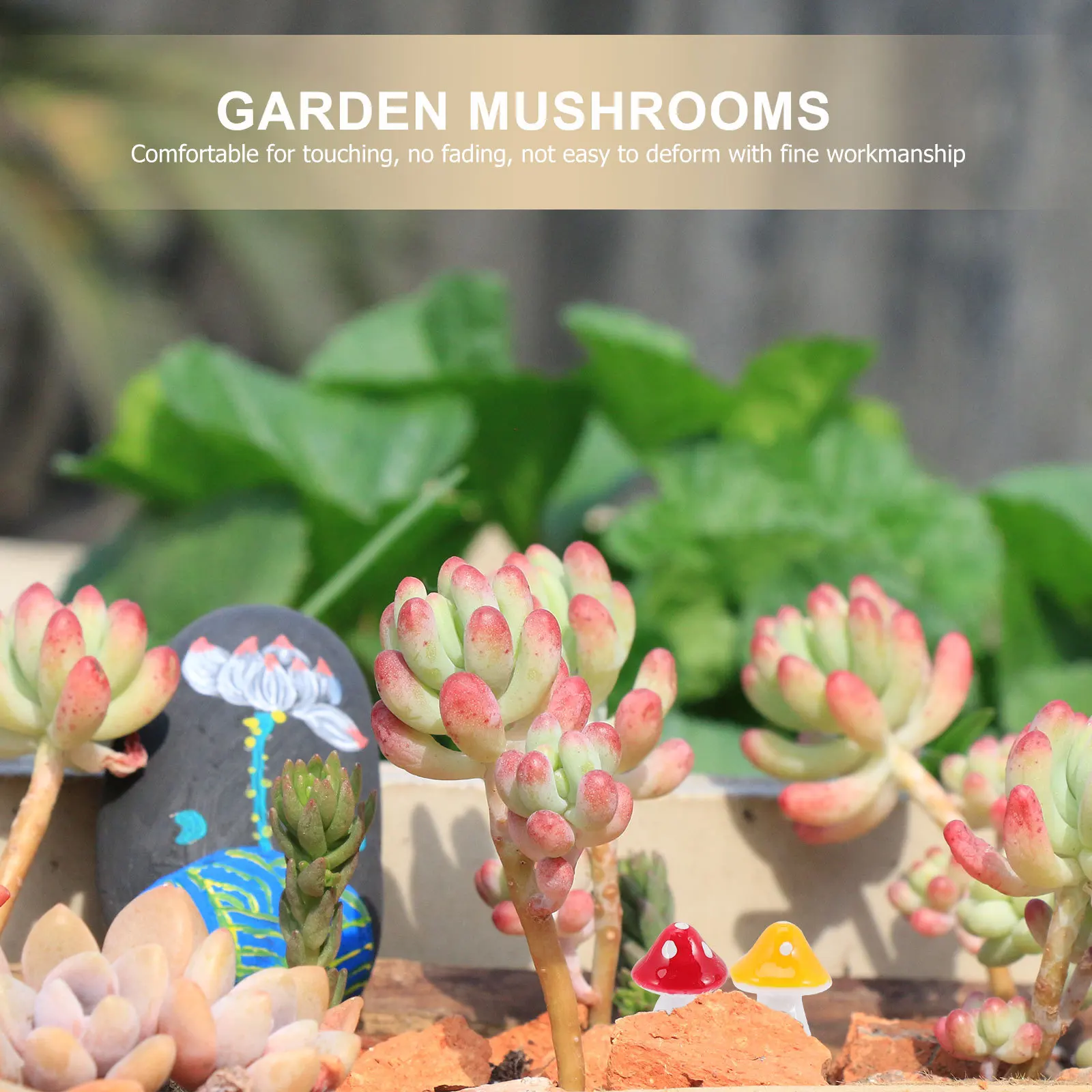 30Pcs Resin Mushroom Garden Decor Realistic Design Balcony Yard Accessories Safe Mushroom Figurines Garden Mushrooms
30Pcs Resin Mushroom Garden Decor Realistic Design Balcony Yard Accessories Safe Mushroom Figurines Garden Mushrooms