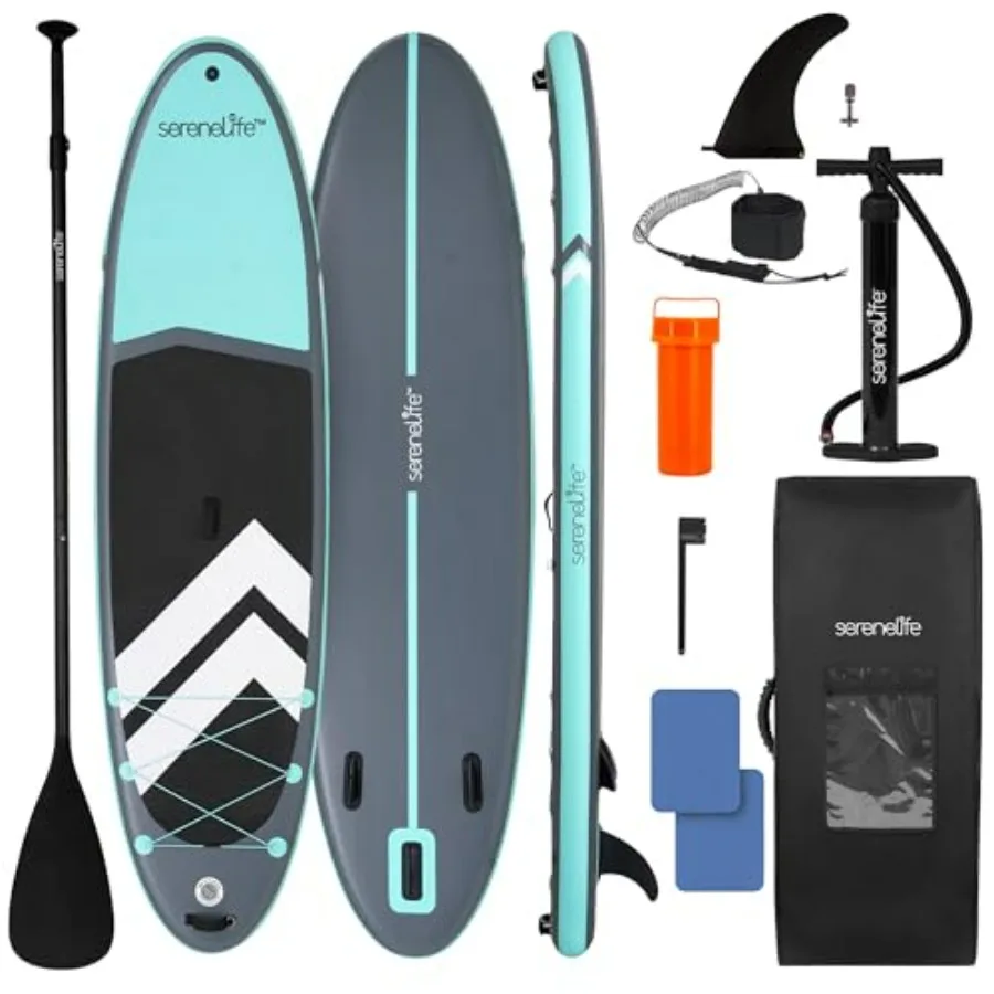 XL Inflatable Stand Up Paddle Board Extra-Wide, Pet Family-Friendly SUP for Adults, Pets Non-Slip Deck, Lightweight Stable Desi
XL Inflatable Stand Up Paddle Board Extra-Wide, Pet Family-Friendly SUP for Adults, Pets Non-Slip Deck, Lightweight Stable Desi