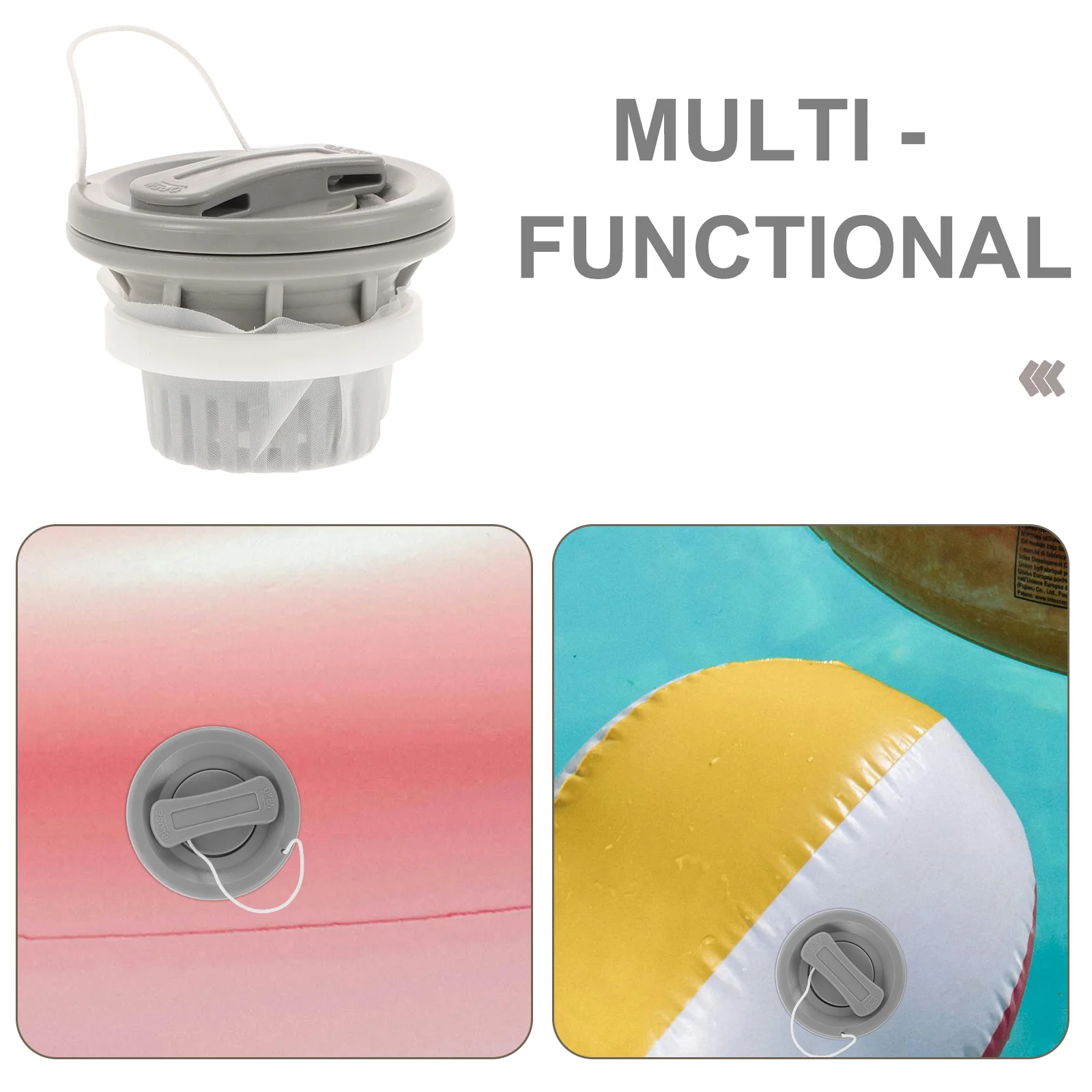 High-Pressure Inflatable Boat Valve Multi-Hole Structural Air Plug For Kayak Canoe Scupper Drain Plug Kit Lightweight Plastic
High-Pressure Inflatable Boat Valve Multi-Hole Structural Air Plug For Kayak Canoe Scupper Drain Plug Kit Lightweight Plastic
