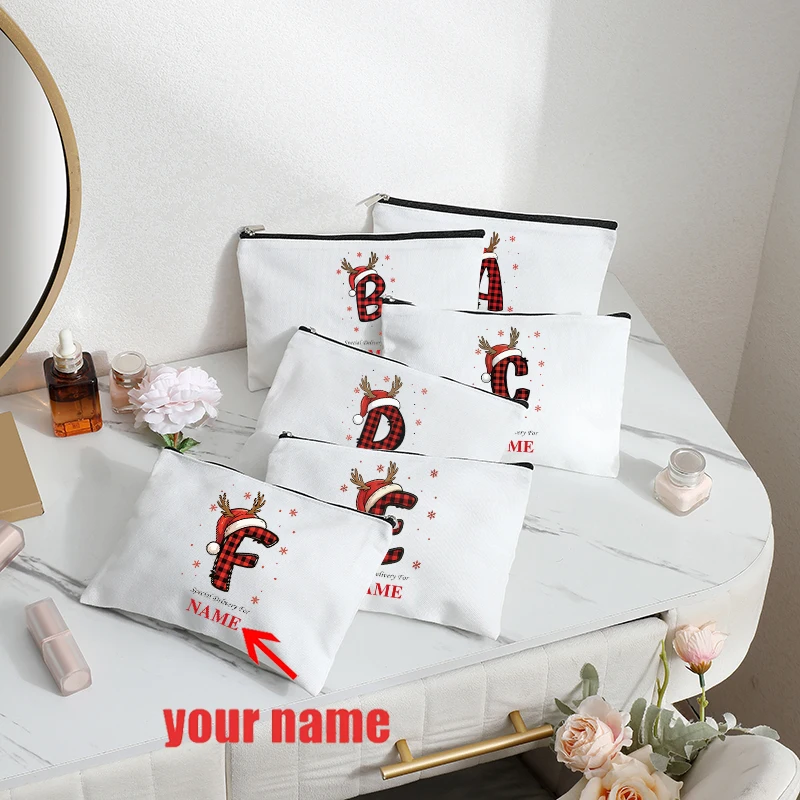 Personalised Santa Christmas Cosmetic Bag and Wash Bag Custom Name Christmas Tree Decoration Christmas Gift for Girl Friend
Personalised Santa Christmas Cosmetic Bag and Wash Bag Custom Name Christmas Tree Decoration Christmas Gift for Girl Friend