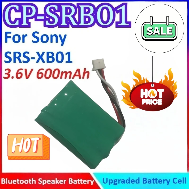 Новый высококачественный перезаряжаемый Bluetooth-динамик CP-SRBO1, 600 мАч, 3,6 В, универсальный аккумулятор для Sony SRS-XB01
Новый высококачественный перезаряжаемый Bluetooth-динамик CP-SRBO1, 600 мАч, 3,6 В, универсальный аккумулятор для Sony SRS-XB01