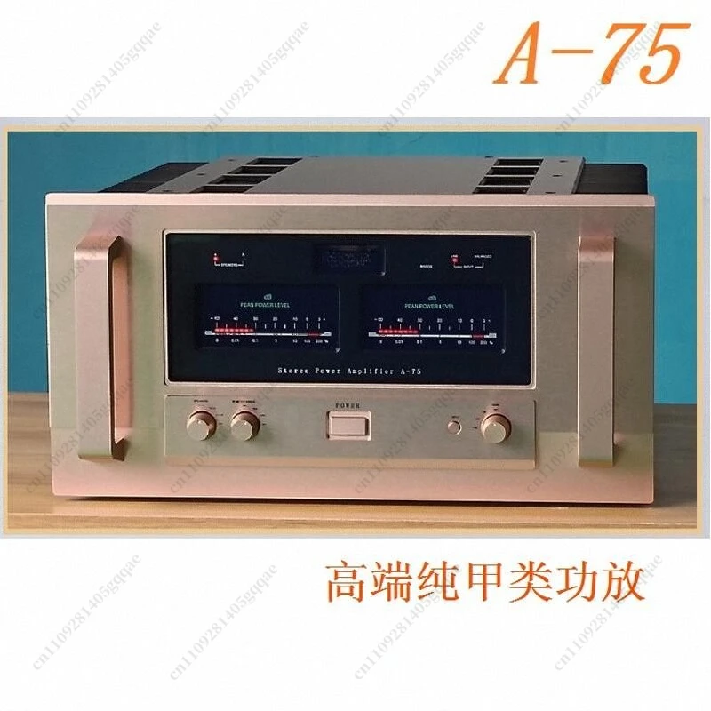 A-75 Pure Class A Golden Voice HIFI Amplifier Voltage 220V/110V Damping Coefficient 1000 Maximum Power Consumption
A-75 Pure Class A Golden Voice HIFI Amplifier Voltage 220V/110V Damping Coefficient 1000 Maximum Power Consumption