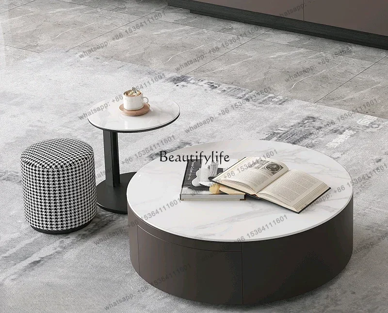 Coffee Table Modern Light Luxury High-end Coffee Table Living Room Creative Designer Rock Slab TV CabinetSSS
Coffee Table Modern Light Luxury High-end Coffee Table Living Room Creative Designer Rock Slab TV CabinetSSS