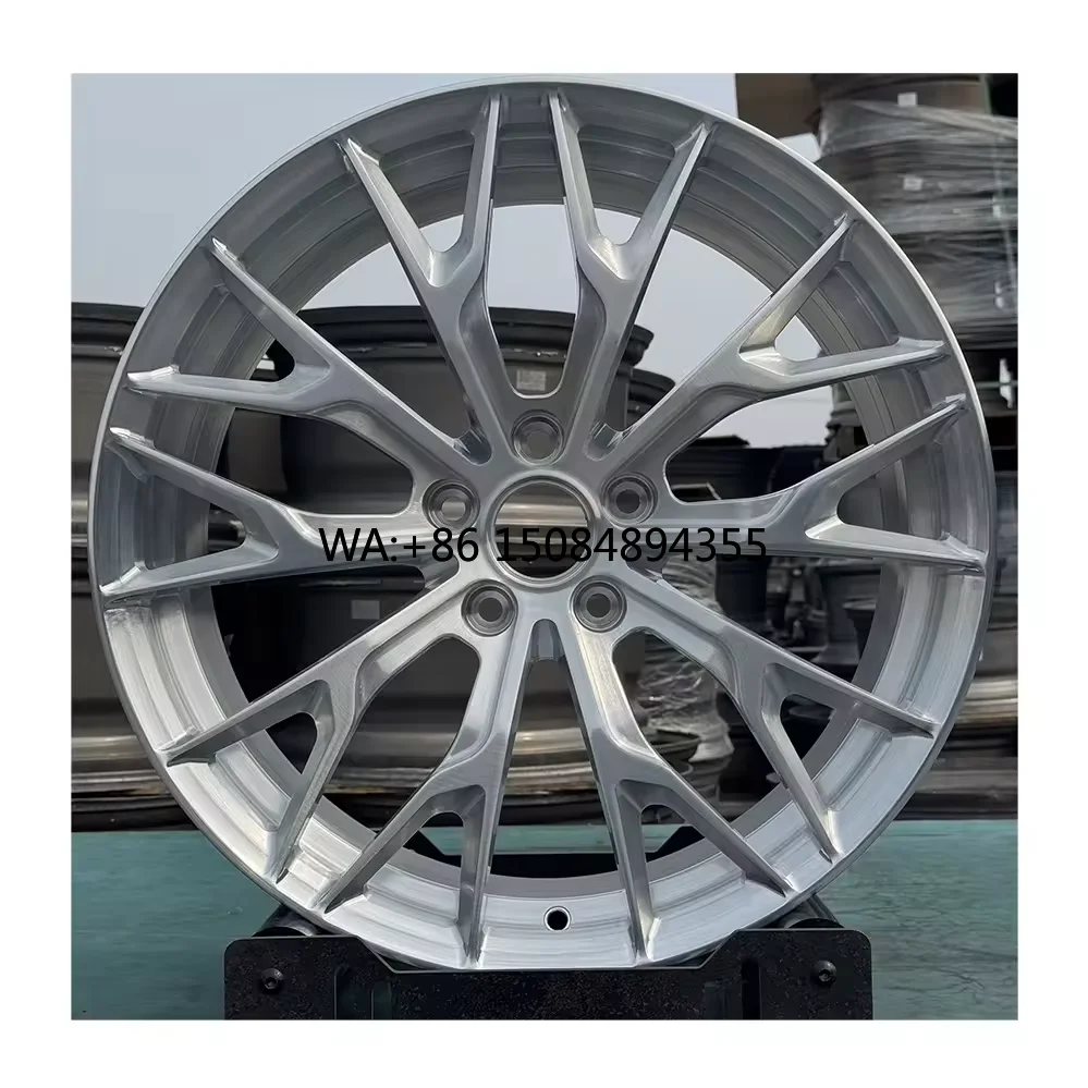 6061-T6 Alloy Forged Monoblock Wheels, 19-24 Inch, Custom Brushed Finish Racing Car Rims
6061-T6 Alloy Forged Monoblock Wheels, 19-24 Inch, Custom Brushed Finish Racing Car Rims