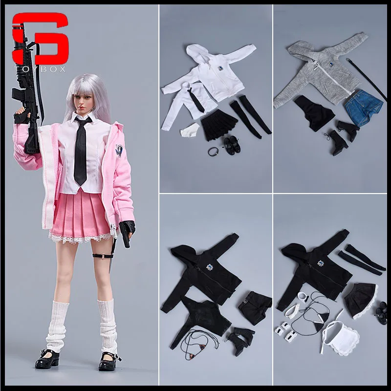 Cdtoys cd051 1/6 школьная форма, повседневная одежда, одежда горничной, модный милый комплект со свитером для студентов, подходит для 12-дюймовых экшн-фигурок, кукол
Cdtoys cd051 1/6 школьная форма, повседневная одежда, одежда горничной, модный милый комплект со свитером для студентов, подходит для 12-дюймовых экшн-фигурок, кукол