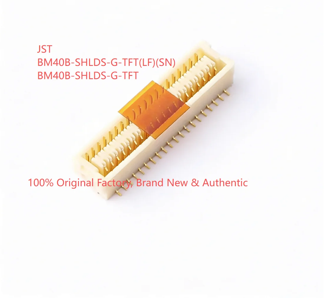 10PCS/LOT BM40B-SHLDS-G-TFT(LF)(SN) BM40B-SHLDS-G-TFT,JST 2x20P 1mm 40PIN,100% Original Brand New.
10PCS/LOT BM40B-SHLDS-G-TFT(LF)(SN) BM40B-SHLDS-G-TFT,JST 2x20P 1mm 40PIN,100% Original Brand New.