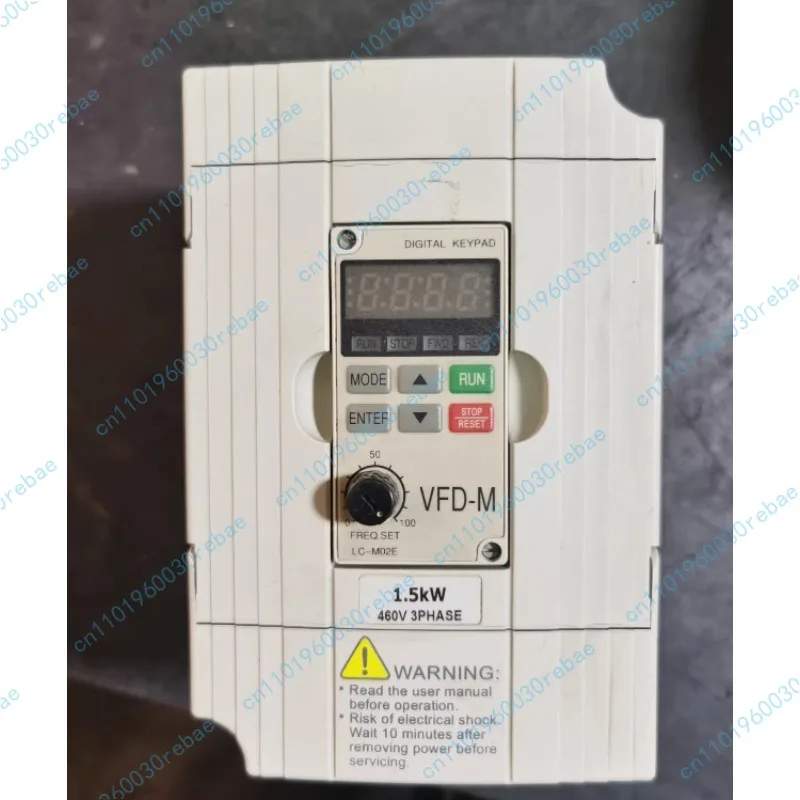 Инвертор VFD015M43B, трехфазный вход и выход 380 В, мощность 1,5 кВт, трехфазный, 460 В, протестирован нормально
Инвертор VFD015M43B, трехфазный вход и выход 380 В, мощность 1,5 кВт, трехфазный, 460 В, протестирован нормально