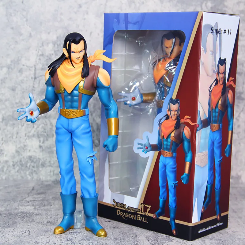 Аниме «Драконий жемчуг» Super Saiyan Super 17 GT Android 17 GK статуя стоя из ПВХ экшн-фигурка Коллекционная модель игрушка в коробке
Аниме «Драконий жемчуг» Super Saiyan Super 17 GT Android 17 GK статуя стоя из ПВХ экшн-фигурка Коллекционная модель игрушка в коробке