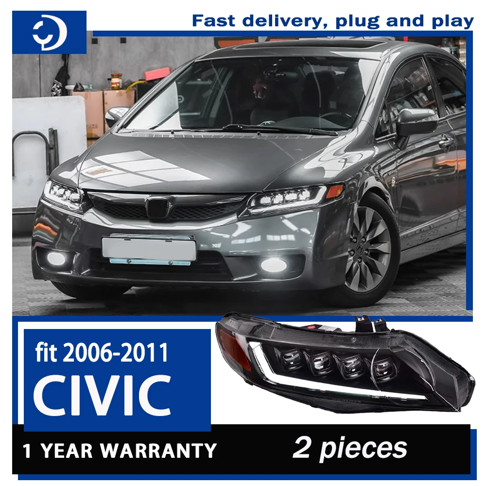 Фара для Honda CIVIC, светодиодные фары 2006-2011, фара, Стайлинг автомобиля, DRL, сигнальная линза проектора, автомобильные аксессуары
Фара для Honda CIVIC, светодиодные фары 2006-2011, фара, Стайлинг автомобиля, DRL, сигнальная линза проектора, автомобильные аксессуары