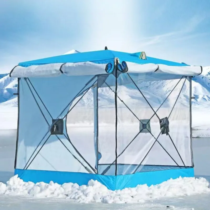 Быстросборные палатки для кемпинга из плотного хлопка, теплые зимние, для рыбалки, уличные, прозрачные, водонепроницаемые, устойчивые, снаряжение для кемпинга
Быстросборные палатки для кемпинга из плотного хлопка, теплые зимние, для рыбалки, уличные, прозрачные, водонепроницаемые, устойчивые, снаряжение для кемпинга