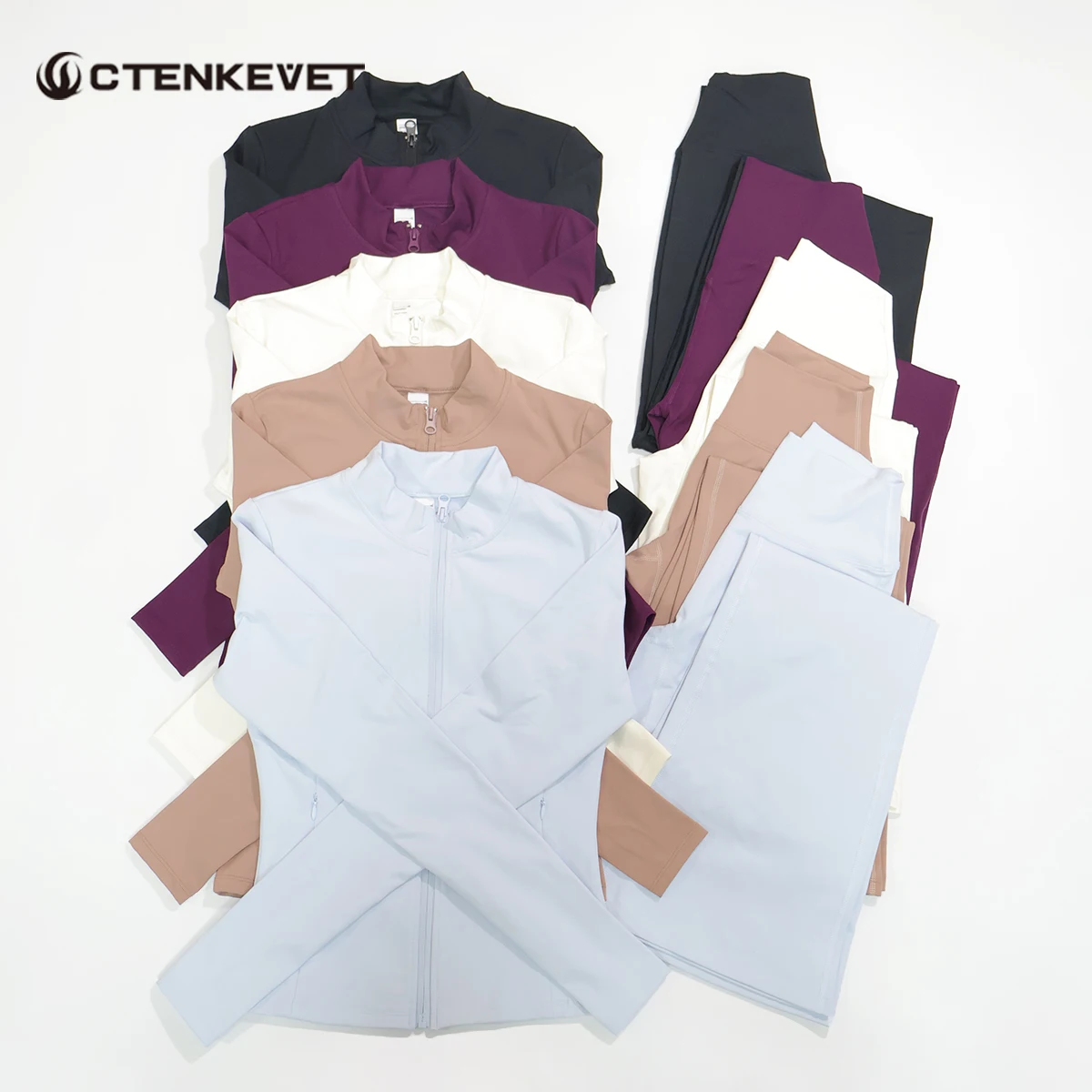 Женская спортивная куртка с длинным рукавом и карманом, уличный осенне-зимний спортивный костюм для занятий йогой, двухсекционный женский костюм для фитнеса
Женская спортивная куртка с длинным рукавом и карманом, уличный осенне-зимний спортивный костюм для занятий йогой, двухсекционный женский костюм для фитнеса