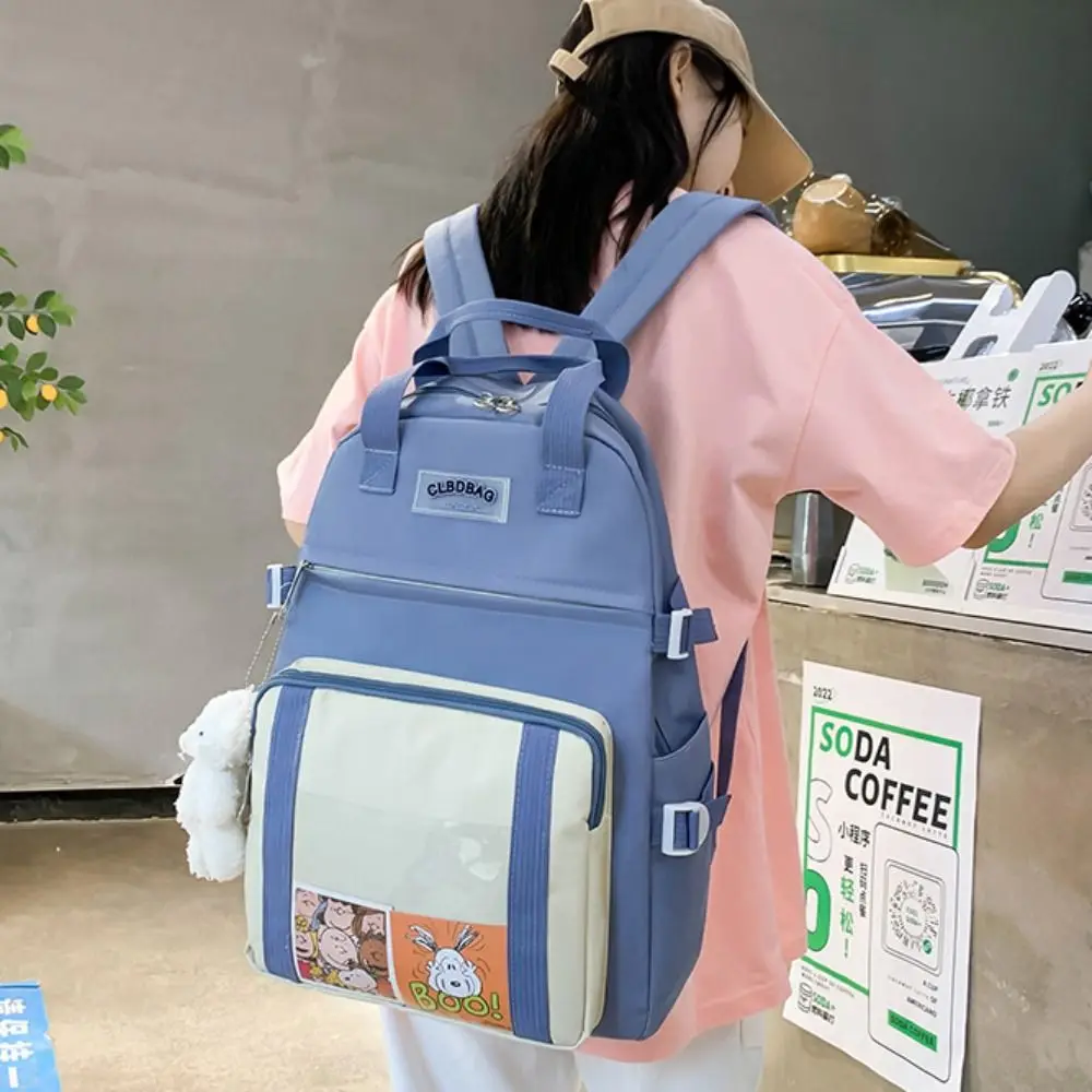 Cartoon Students School Bags A Set of Four Nylon Girls Shoulder Bags Large Capacity Candy Color Large Handbag Student
Cartoon Students School Bags A Set of Four Nylon Girls Shoulder Bags Large Capacity Candy Color Large Handbag Student