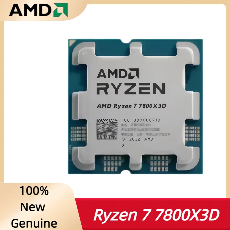 AMD Ryzen 7 7800X3D 8-Core 16-Thread B650 5NM 4.2GHz Socket AM5 L3=96M R7 7800X3D Processor 120W DDR5 Original
AMD Ryzen 7 7800X3D 8-Core 16-Thread B650 5NM 4.2GHz Socket AM5 L3=96M R7 7800X3D Processor 120W DDR5 Original
