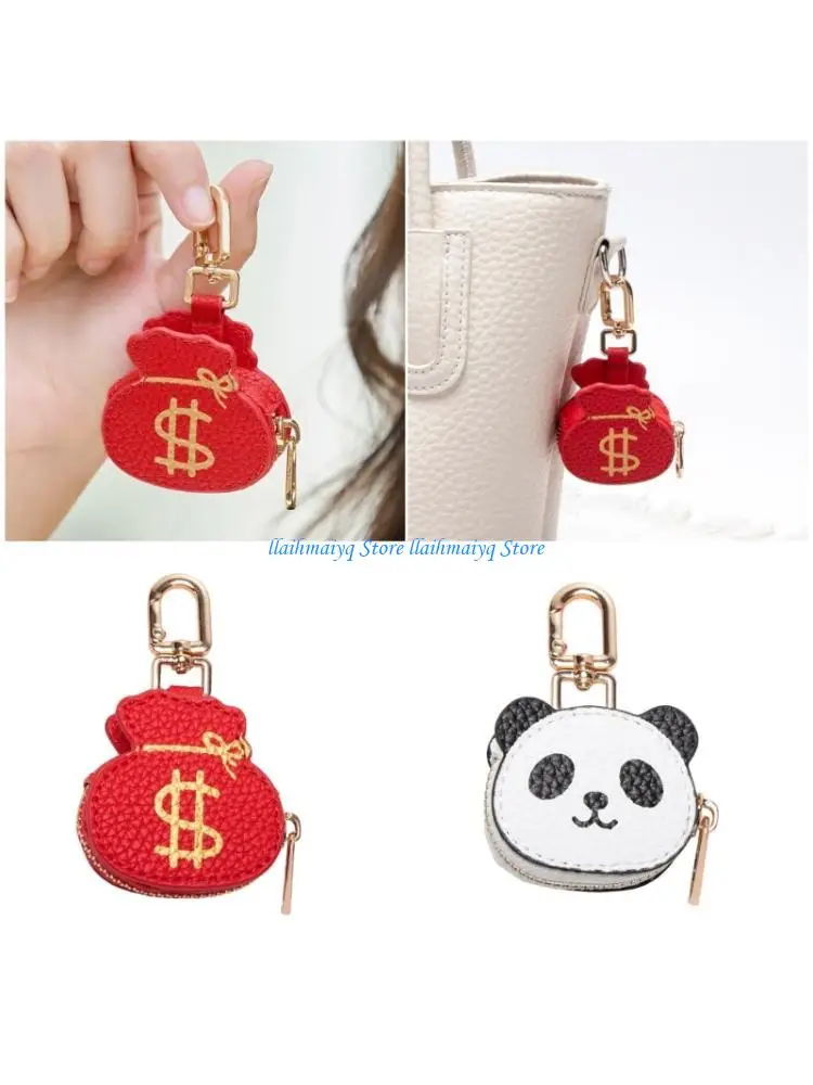 573B Mini Leather Coin Wallet Bag Charm Money Bag Shaped Coin Purse Keychain
573B Mini Leather Coin Wallet Bag Charm Money Bag Shaped Coin Purse Keychain