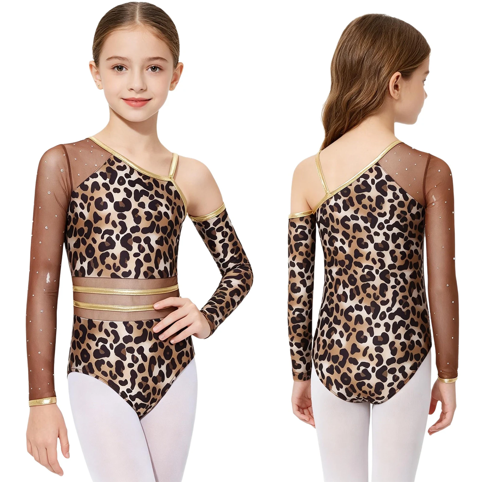 Girls Ballet Dance Leotard Rhinestones Caveman Printed Bodysuit for Rhythmic Gymnastics Floor Routine Practice Session Outfit
Girls Ballet Dance Leotard Rhinestones Caveman Printed Bodysuit for Rhythmic Gymnastics Floor Routine Practice Session Outfit