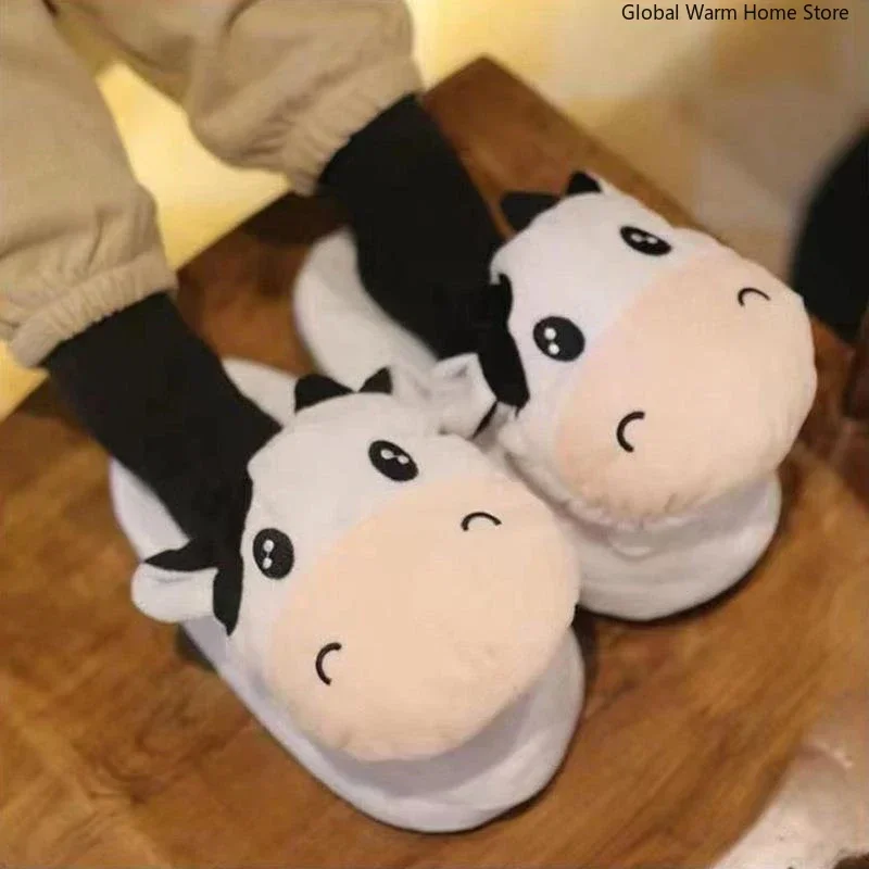 2023 Cows Plush Slippers Move Open Mouth Winter Warm Home Cotton Shoes Kawaii Animal Slippers Cute Funny Cartoon Girl Boy Gift
2023 Cows Plush Slippers Move Open Mouth Winter Warm Home Cotton Shoes Kawaii Animal Slippers Cute Funny Cartoon Girl Boy Gift