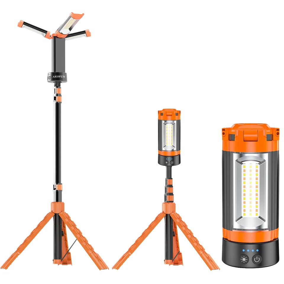 High Brightness 2200 Lumens LED Camping Lamp Telescopic & Foldable with ABS Bracket Rechargeable for Outdoor Lighting
High Brightness 2200 Lumens LED Camping Lamp Telescopic & Foldable with ABS Bracket Rechargeable for Outdoor Lighting