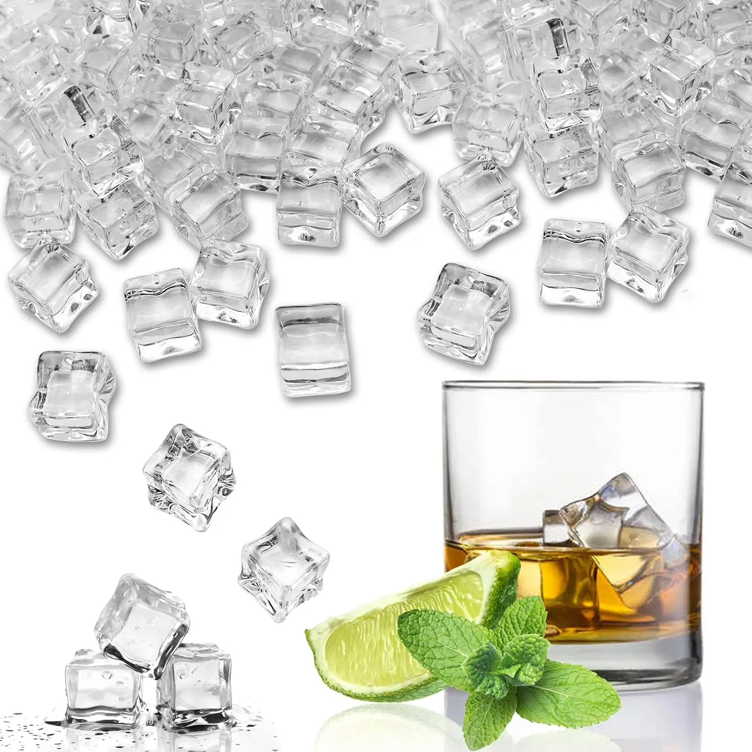 Acrylic Crushed Ice Cubes for Vase Fillers, Wedding Decor, Photography Props (200pcs, 10mm)
Acrylic Crushed Ice Cubes for Vase Fillers, Wedding Decor, Photography Props (200pcs, 10mm)