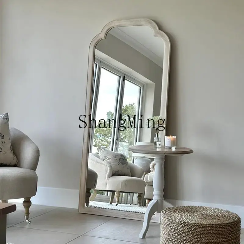 DHY simple full-body mirror cloakroom full-length mirror home retro clothing store fitting mirror
DHY simple full-body mirror cloakroom full-length mirror home retro clothing store fitting mirror