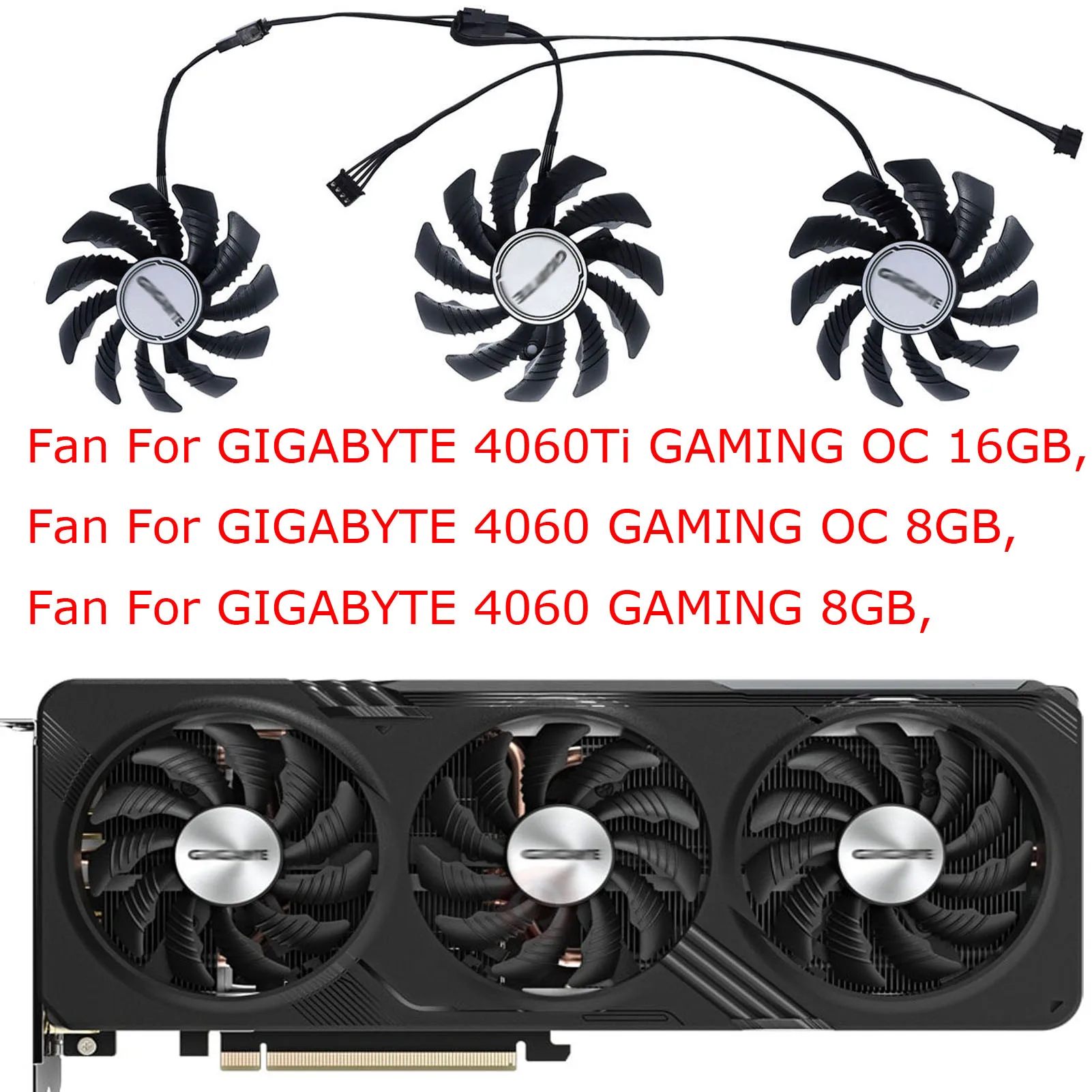 GPU Video Cards Fan,For GIGABYTE RTX 4060 4060Ti GAMING,For GIGABYTE 4070S 4070Ti 4070 SUPER EAGLE,3Pcs/Set,PLD08010S12HH
GPU Video Cards Fan,For GIGABYTE RTX 4060 4060Ti GAMING,For GIGABYTE 4070S 4070Ti 4070 SUPER EAGLE,3Pcs/Set,PLD08010S12HH