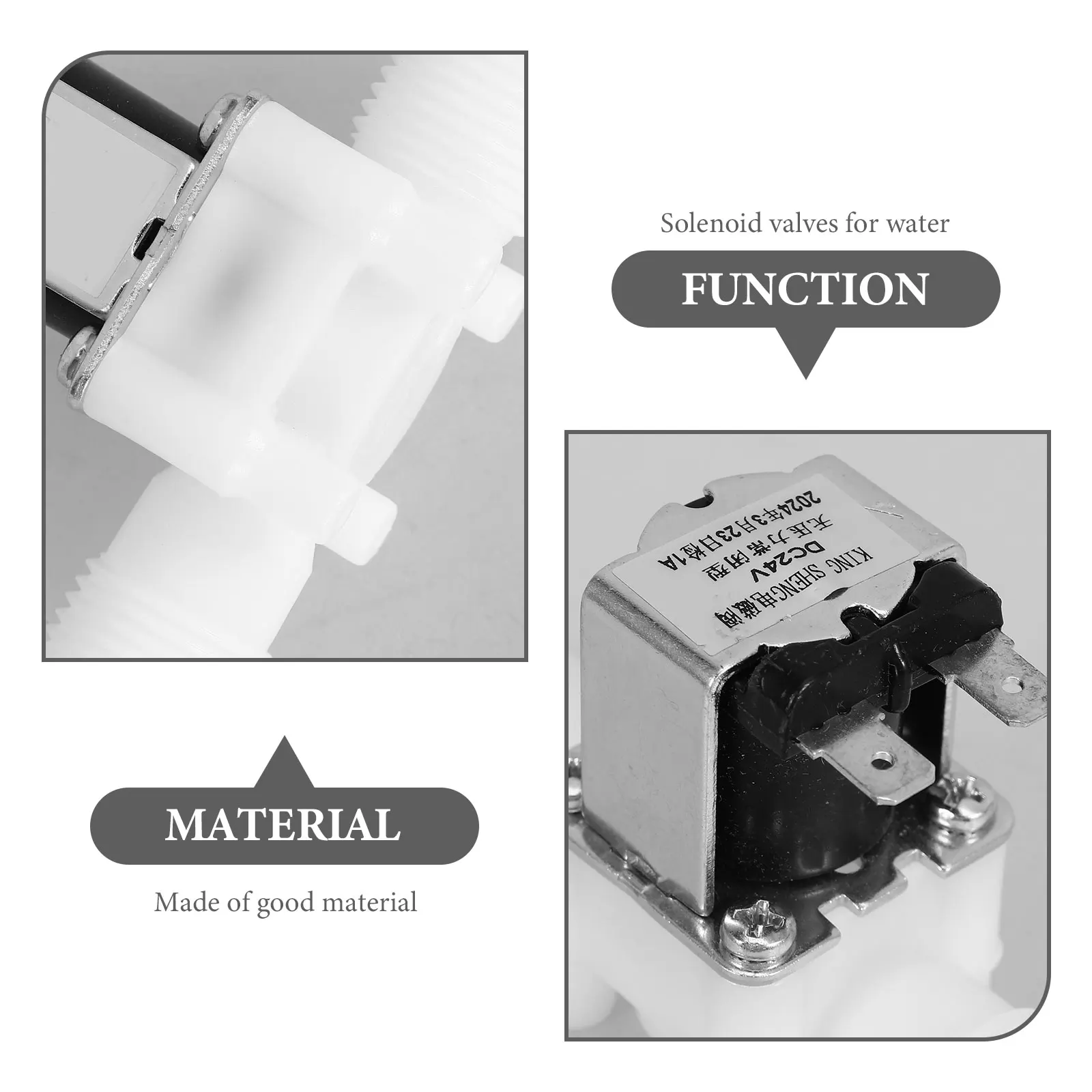 Normally Closed Solenoid Valve Material Easy Install Control 12V Style Replacement Suitable
Normally Closed Solenoid Valve Material Easy Install Control 12V Style Replacement Suitable