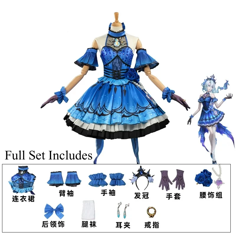 Stock Game Identity V Naiad Cosplay Costume Anime Women Fasion Dress Halloween Comic-con Party Suit Grace Role Play Clothing
Stock Game Identity V Naiad Cosplay Costume Anime Women Fasion Dress Halloween Comic-con Party Suit Grace Role Play Clothing