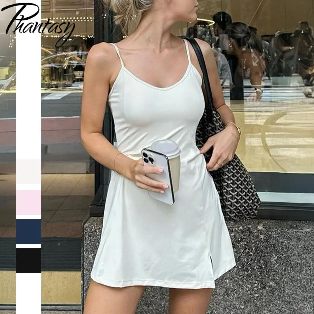 2025 Summer Dress Women's Fashion Sexy Casual Vacation Style Sleeveless Suspender Half Length Skirt Dress for Women
2025 Summer Dress Women's Fashion Sexy Casual Vacation Style Sleeveless Suspender Half Length Skirt Dress for Women