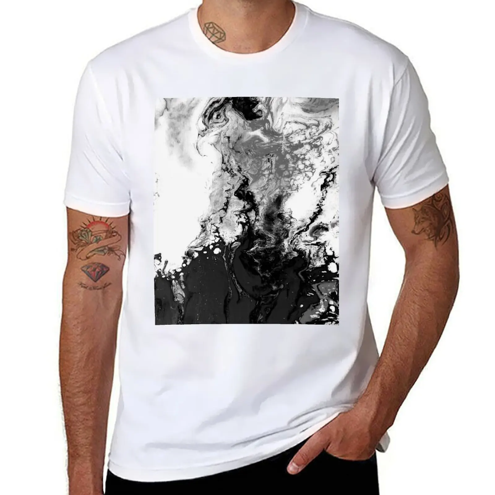 Phoenix Rising / Black & White T-Shirt Basic Solid Color Short Sleeve T-Shirt
Phoenix Rising / Black & White T-Shirt Basic Solid Color Short Sleeve T-Shirt