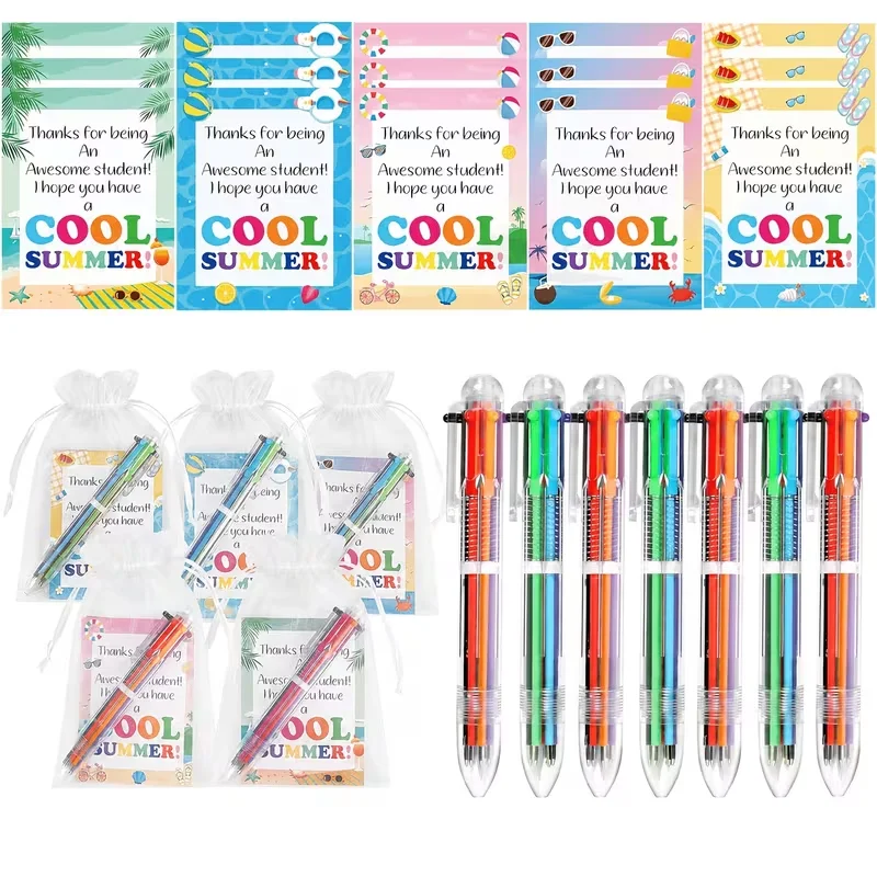 15 Sets Of End-of-School-Year Gifts For Student Teacher School Party 6-in-1 Pen With Card Tulle Pouch Summer Vacation Gatherings
15 Sets Of End-of-School-Year Gifts For Student Teacher School Party 6-in-1 Pen With Card Tulle Pouch Summer Vacation Gatherings
