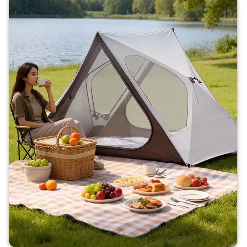 Automatic Pop Up Triangle Beach Tent Sun Shade Rain Shelter Portable Foldable Outdoor Camping Tent for Seaside Park
Automatic Pop Up Triangle Beach Tent Sun Shade Rain Shelter Portable Foldable Outdoor Camping Tent for Seaside Park