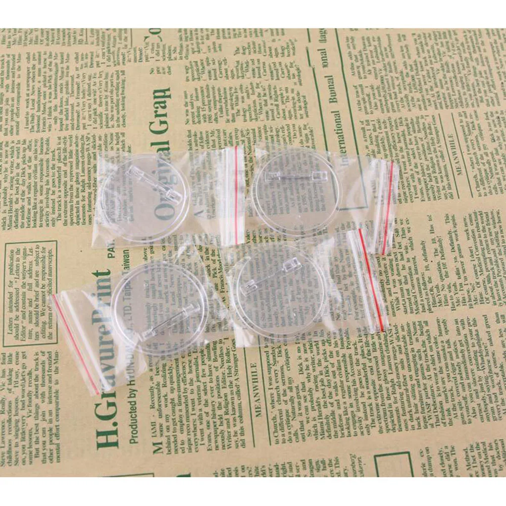 36 Pcs Badge Brooch Making Kit Clear Button Badges with Pin Acrylic Craft Supplies DIY
36 Pcs Badge Brooch Making Kit Clear Button Badges with Pin Acrylic Craft Supplies DIY