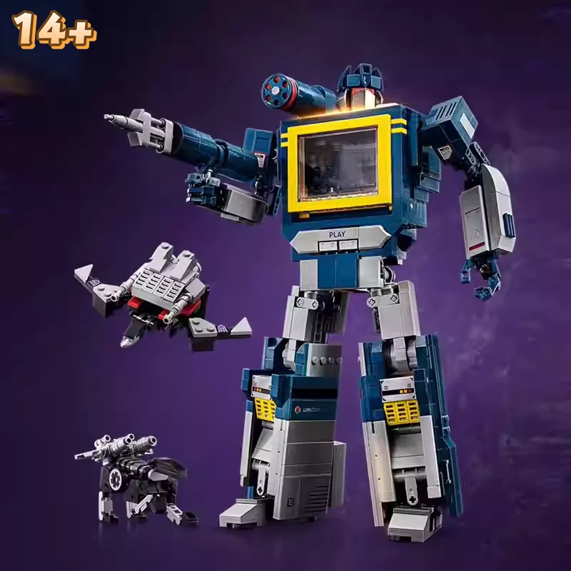 2026 New 1505pcs Transform G1 Decepticons Recorder Blue Truck Robot Soundwave 10358 Building Blocks Model Toy Birthday Gifts
2026 New 1505pcs Transform G1 Decepticons Recorder Blue Truck Robot Soundwave 10358 Building Blocks Model Toy Birthday Gifts