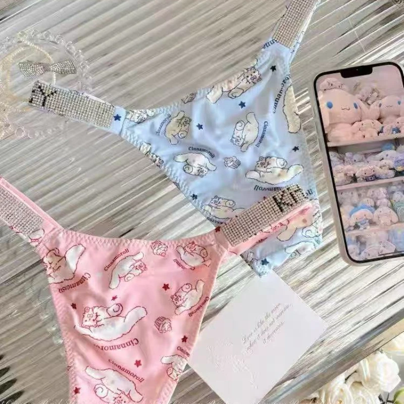 Anime Peripheral Cinnamon Roll Girl Sexy Y2K Underwear Kawaii Sanrios Cartoon Ice Silk Girl Student Cute Underwear Birthday Gift
Anime Peripheral Cinnamon Roll Girl Sexy Y2K Underwear Kawaii Sanrios Cartoon Ice Silk Girl Student Cute Underwear Birthday Gift