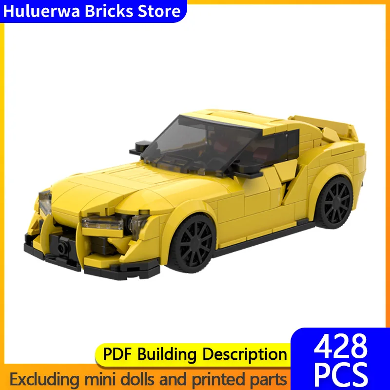 Модель скоростного гоночного автомобиля MOC, строительные кирпичи Supra Mk5, модульная технология Hypercar, детские праздничные подарки, сборные игрушки, костюм
Модель скоростного гоночного автомобиля MOC, строительные кирпичи Supra Mk5, модульная технология Hypercar, детские праздничные подарки, сборные игрушки, костюм
