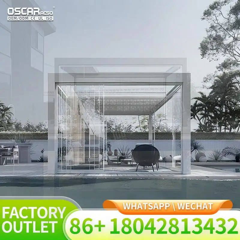 Easily Assembled Decorated Aluminium Louvre OEM Outdoor for Garden Patio Backyard Pergola
Easily Assembled Decorated Aluminium Louvre OEM Outdoor for Garden Patio Backyard Pergola