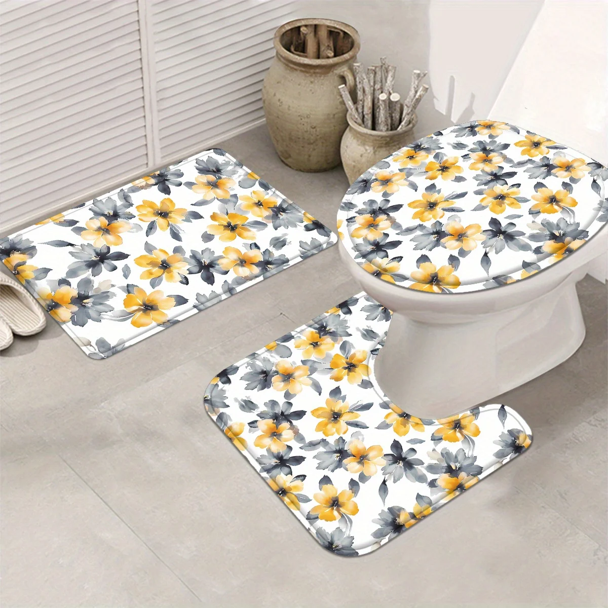 Cute Cat Print Shower Curtain Set with Matching Accessories for Bathroom Decor, Water-Resistant and Easy to Clean, Ideal
Cute Cat Print Shower Curtain Set with Matching Accessories for Bathroom Decor, Water-Resistant and Easy to Clean, Ideal