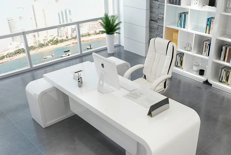 Офисный стол, минималистичный современный президент, большой менеджер, комбинация стола и стула
Офисный стол, минималистичный современный президент, большой менеджер, комбинация стола и стула