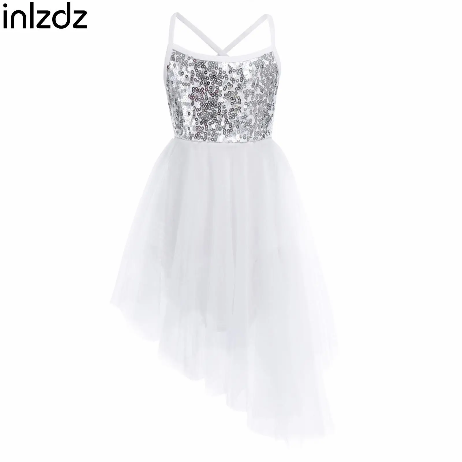 Kids Girls Sequins Ballet Tutu Dress Camisole Gymnastic Leotard Skirt Lyrical Modern Dance Dancewear Costume
Kids Girls Sequins Ballet Tutu Dress Camisole Gymnastic Leotard Skirt Lyrical Modern Dance Dancewear Costume