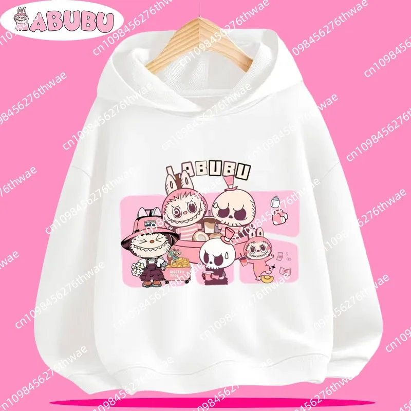 2025 Labbub Spring/Summer New Children's Cartoon Cartoon Print Hooded Sweatshirt - Cool and Chic Boys' and Girls' Casual Top
2025 Labbub Spring/Summer New Children's Cartoon Cartoon Print Hooded Sweatshirt - Cool and Chic Boys' and Girls' Casual Top