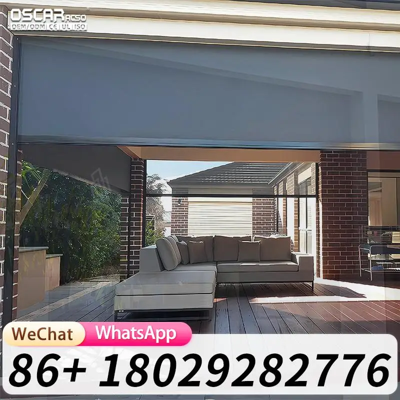 2024 Factory Direct Aluminium Outdoor Glass Veranda Houses for Sale Rolling Blind
2024 Factory Direct Aluminium Outdoor Glass Veranda Houses for Sale Rolling Blind